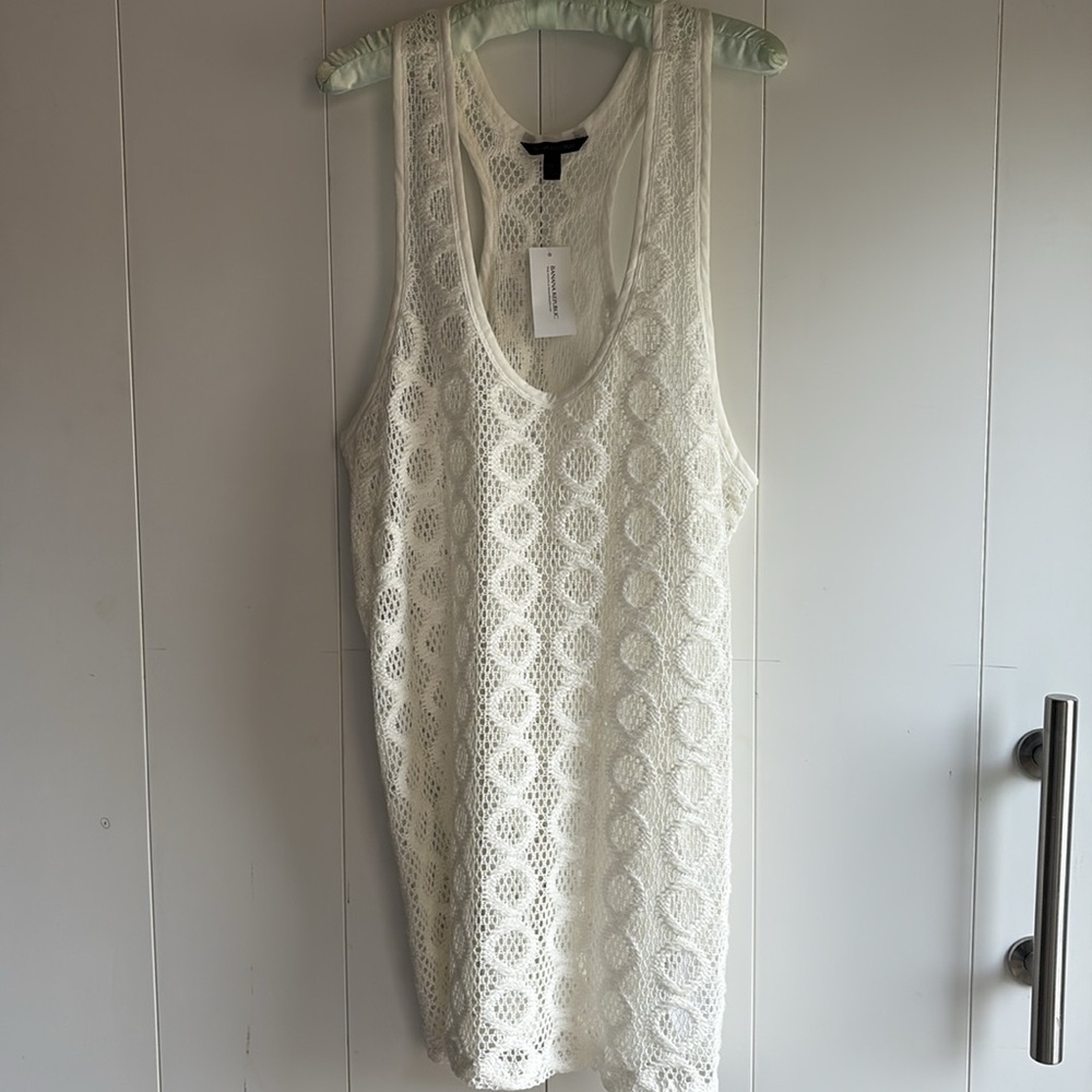 Banana Republic Crochet Top New! size XL